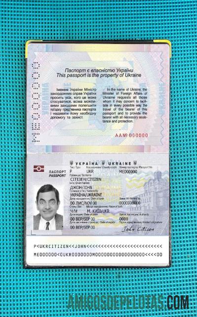 Look fotográfico do presente do Ukraine Pass 2015 exemplo